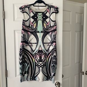Tesoro Moda sheath dress; size large